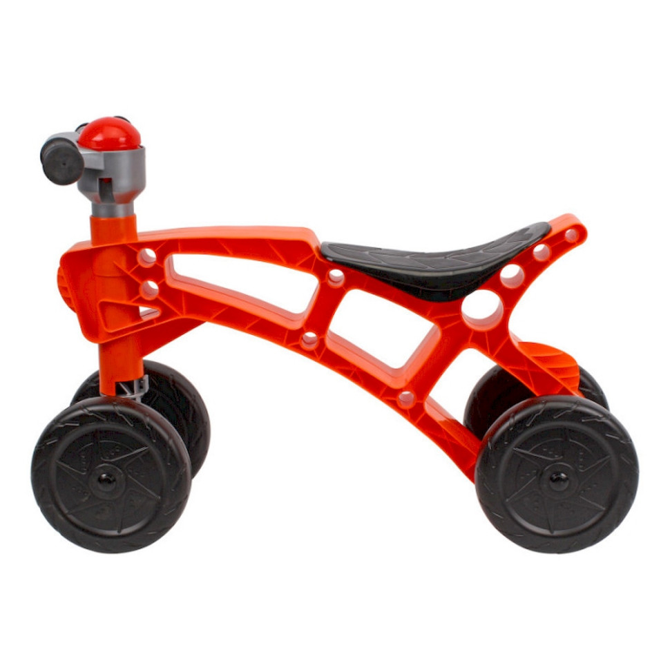 Дитяча каталка-ролоцикл ТехноК 1676TXK пластик, червоний