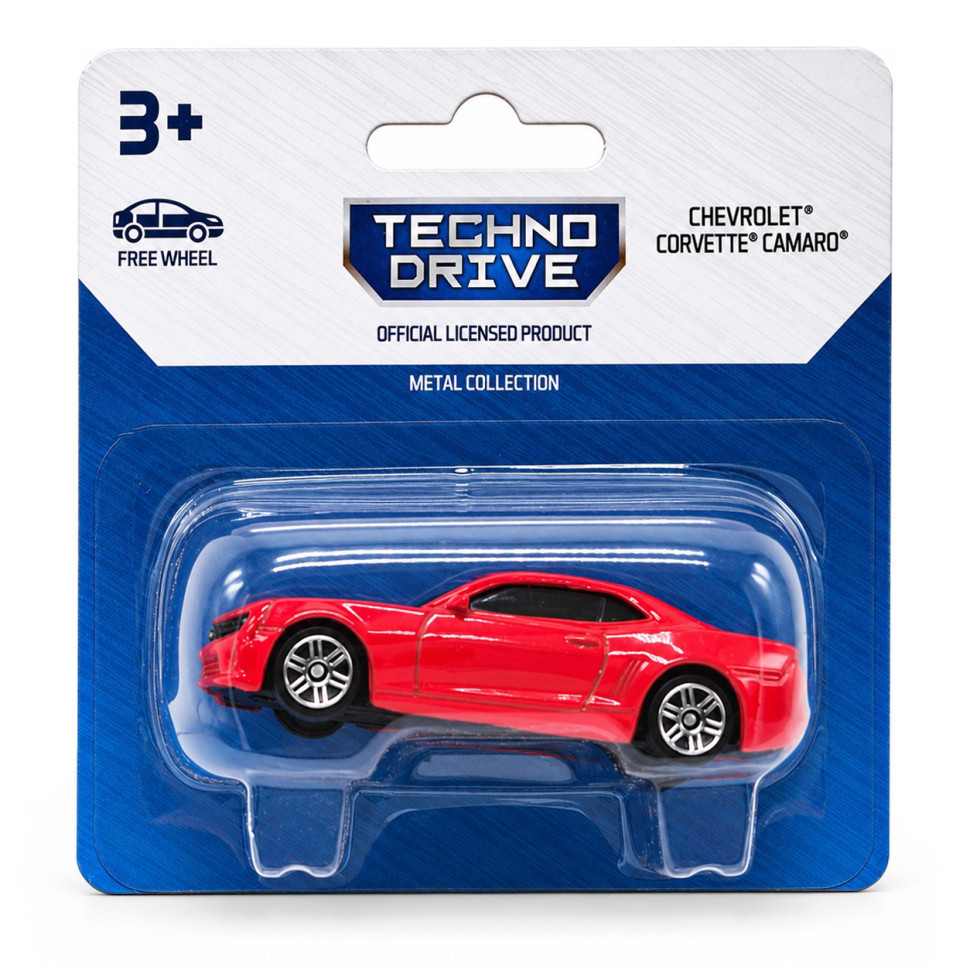 Дитяча мінімодель Chevrolet Camaro TechnoDrive 250438US2-21 серії Street Racers S3