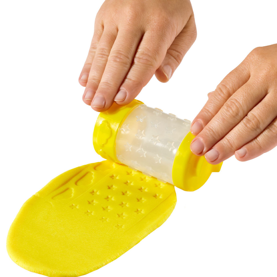 Незастывающая масса для лепки в банке Wonder Factory 595120(Yellow) 5x5x8 см