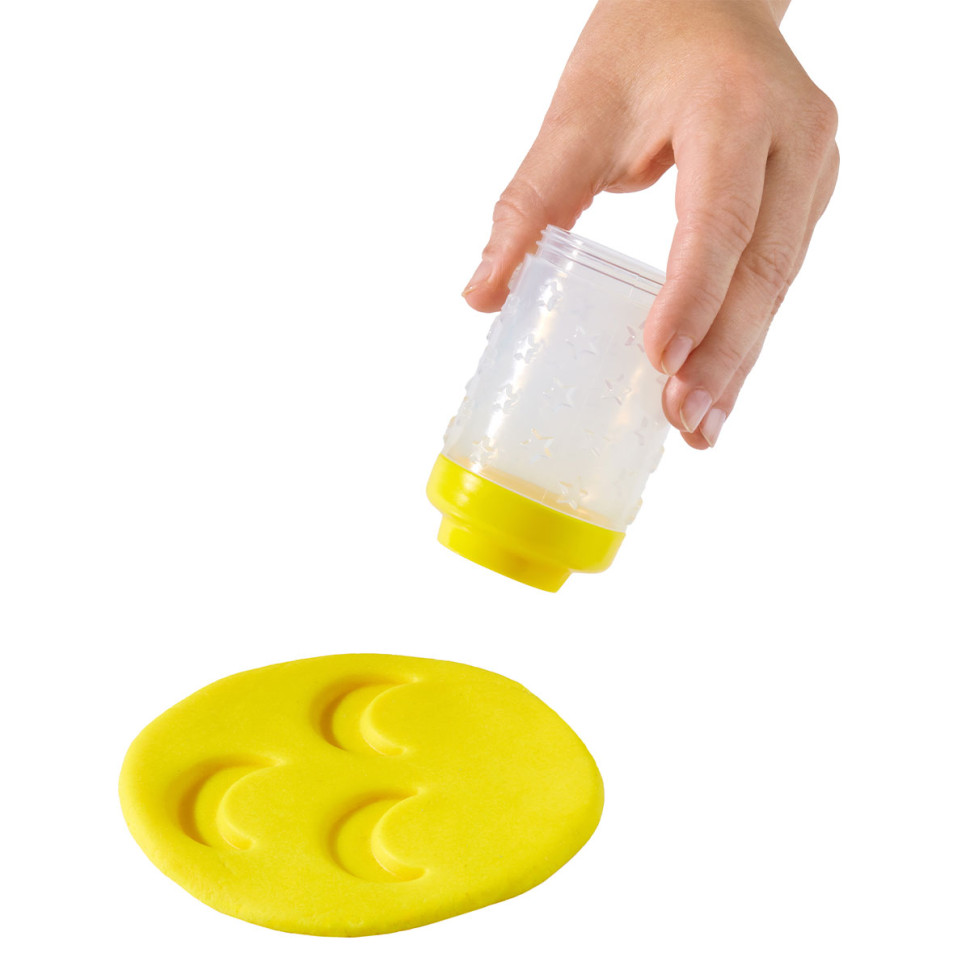 Незастывающая масса для лепки в банке Wonder Factory 595120(Yellow) 5x5x8 см