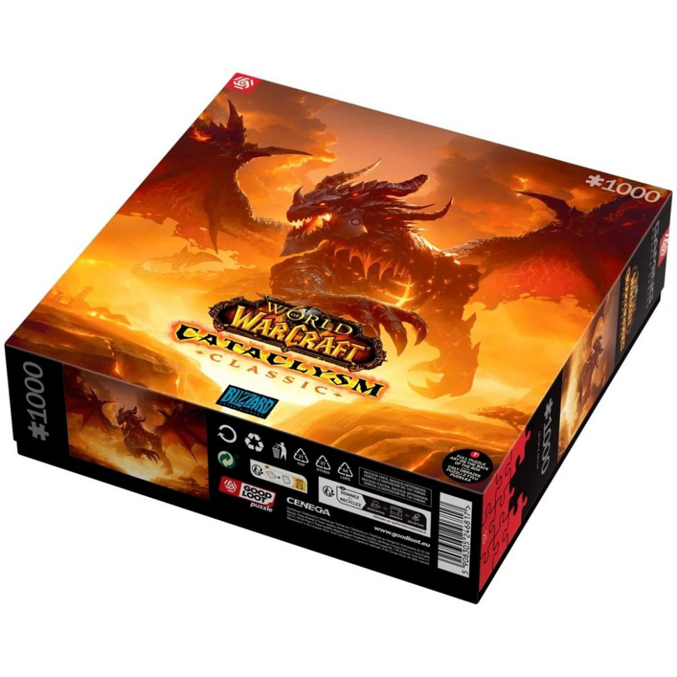 Пазл классический World of Warcraft Cataclysm Classic GoodLoot 5908305246817, 1000 элементов