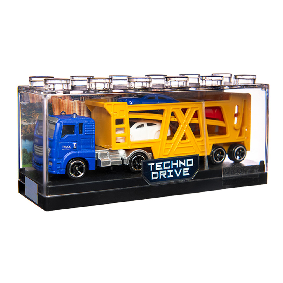 Колекційна автомодель Автоперевізник TechnoDrive 250415CG-2 пластиковий бокс