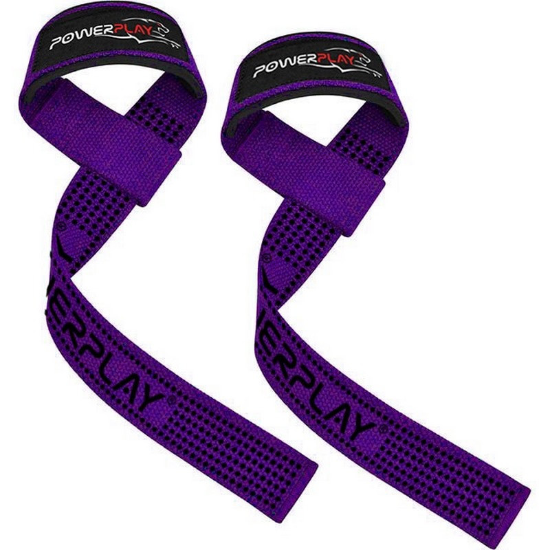 Лямки для тяги 7064 Lifting Gym Straps PowerPlay PP_7064_Purple, Фіолетові