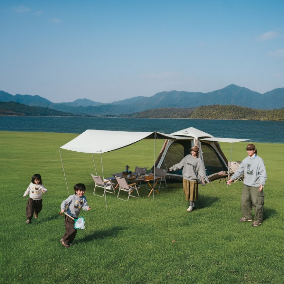 Намет чотиримісний автоматичний з тентом Ango CNK2550WS017 Naturehike 6977465869852