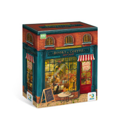 Пазл классический "Книжный магазин" DoDo Toys 300602, 300 элементов