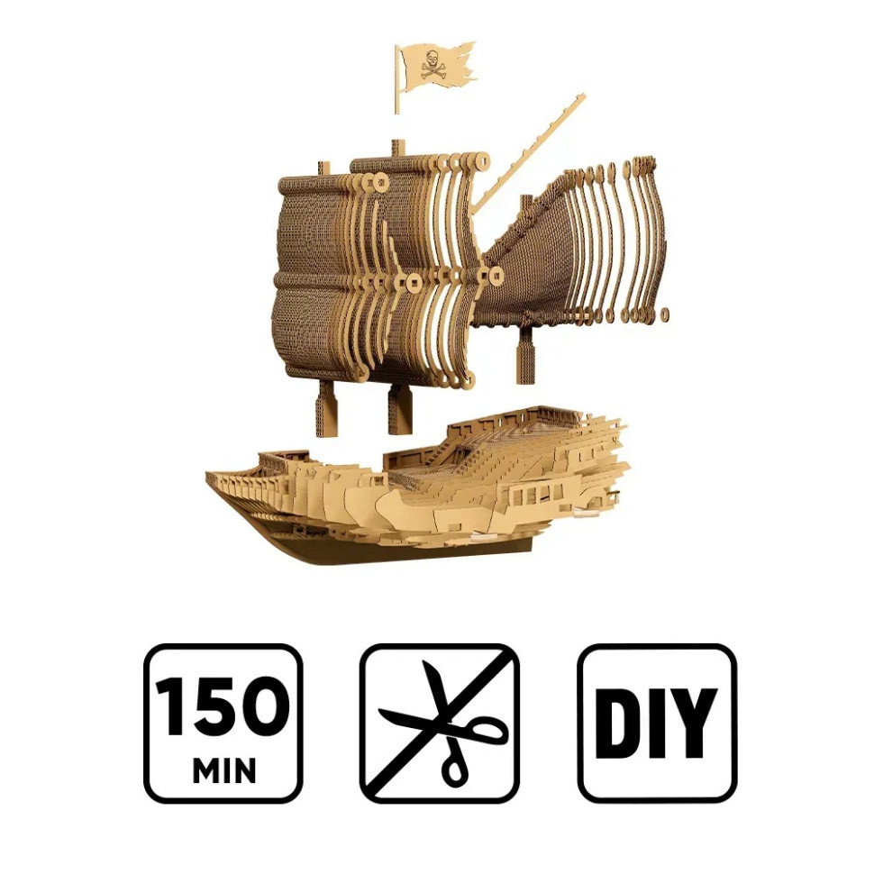 Картонний конструктор 3D Puzzle 