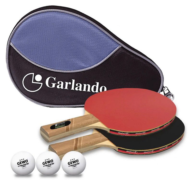 Набор для настольного тенниса Tempest 2 Bats 3 Balls Garlando 931865
