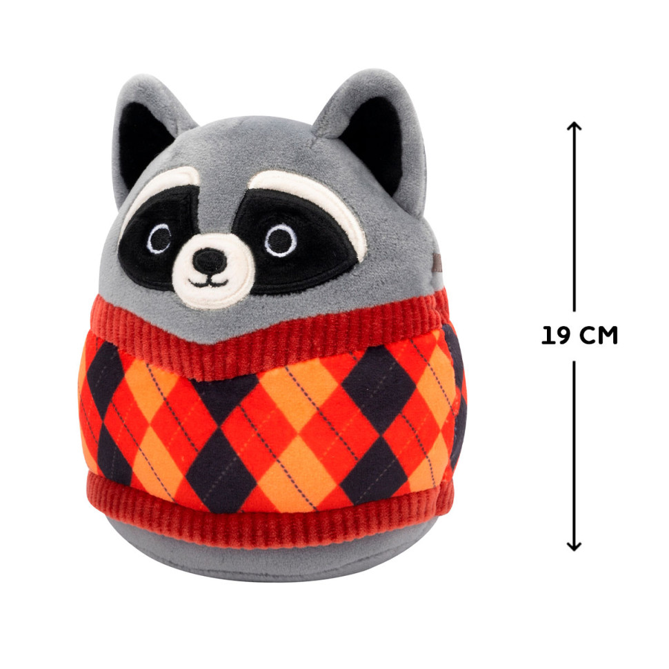 Мягкая игрушка Енот Рокки Squishmallows SQHV00030, 19 см