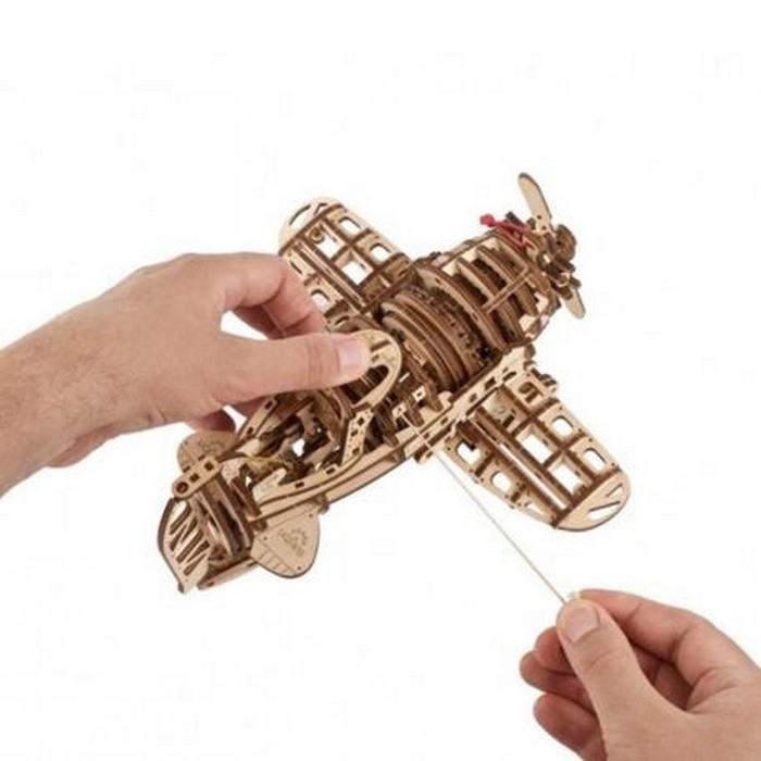 Деревянный механический 3D конструктор 