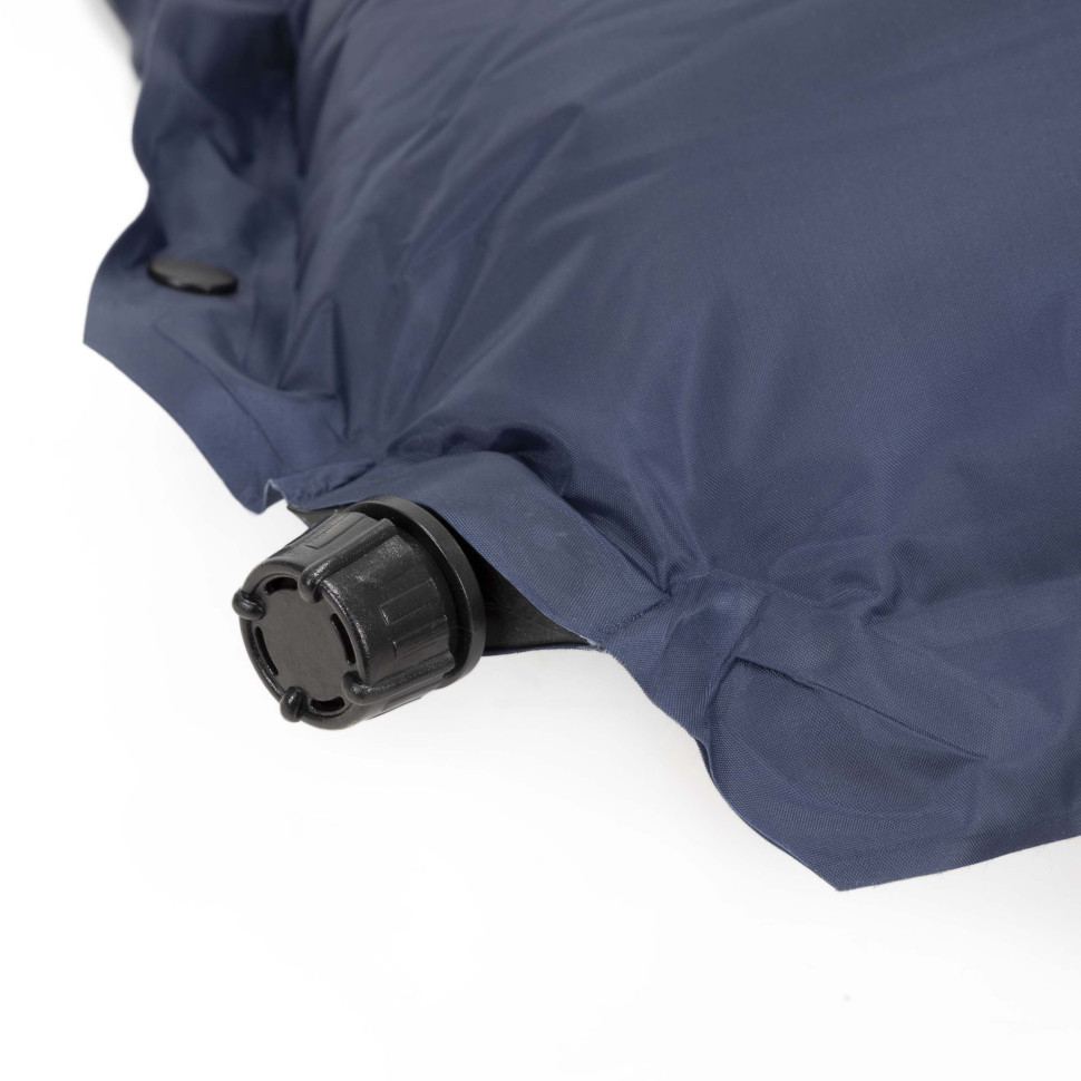 Коврик самонадувающийся с подушкой Springos PM054 Navy Blue, до 110 кг 193x66x3,5 см