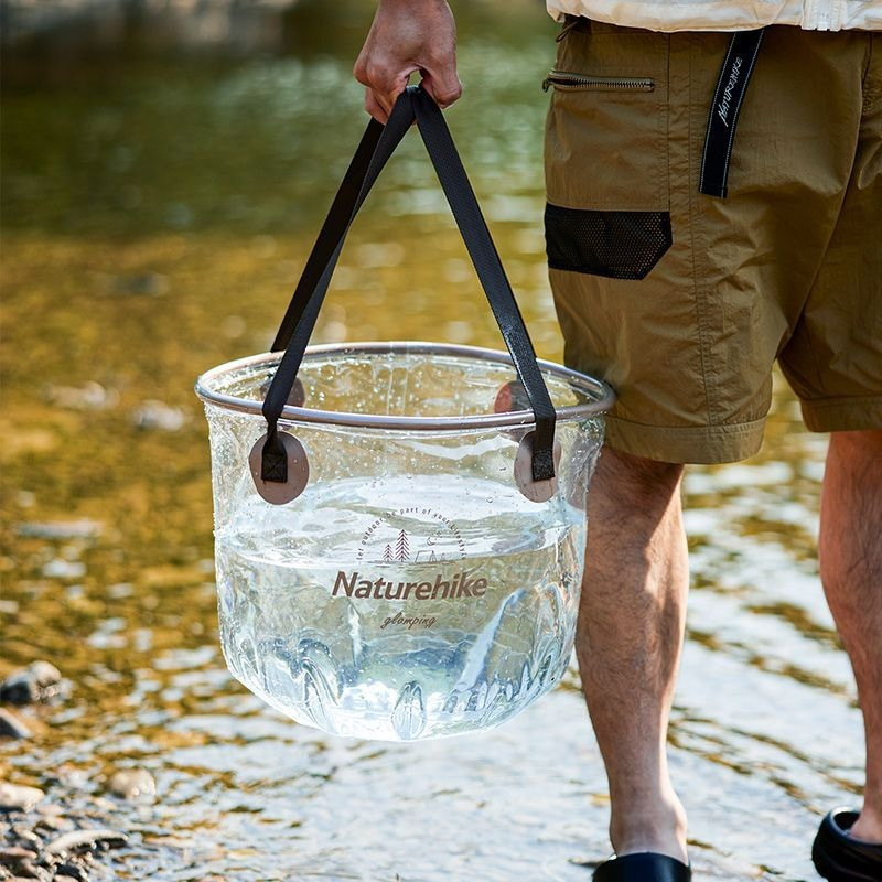 Складной контейнер для воды NH20SJ040 Naturehike 6975641886761 прозрачный 10 л