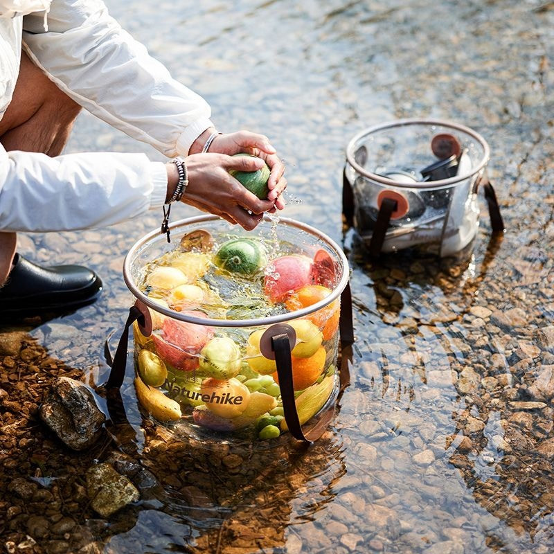 Складной контейнер для воды NH20SJ040 Naturehike 6975641886761 прозрачный 10 л