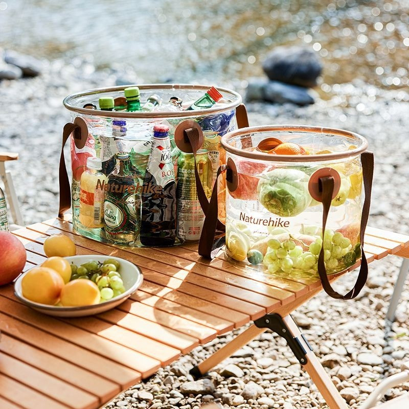 Складной контейнер для воды NH20SJ040 Naturehike 6975641886761 прозрачный 10 л