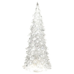 Декоративная Елка Bambi CX LED 17 см, прозрачная (Прозрачный)