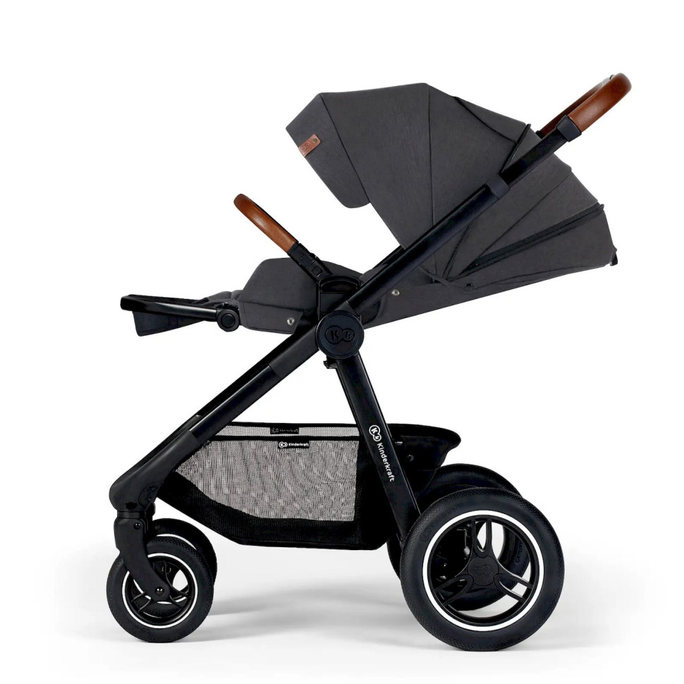 Універсальна коляска 2 в 1 Everyday 2 Dark Gray Black Frame Kinderkraft KSEVER0BDGR20BS
