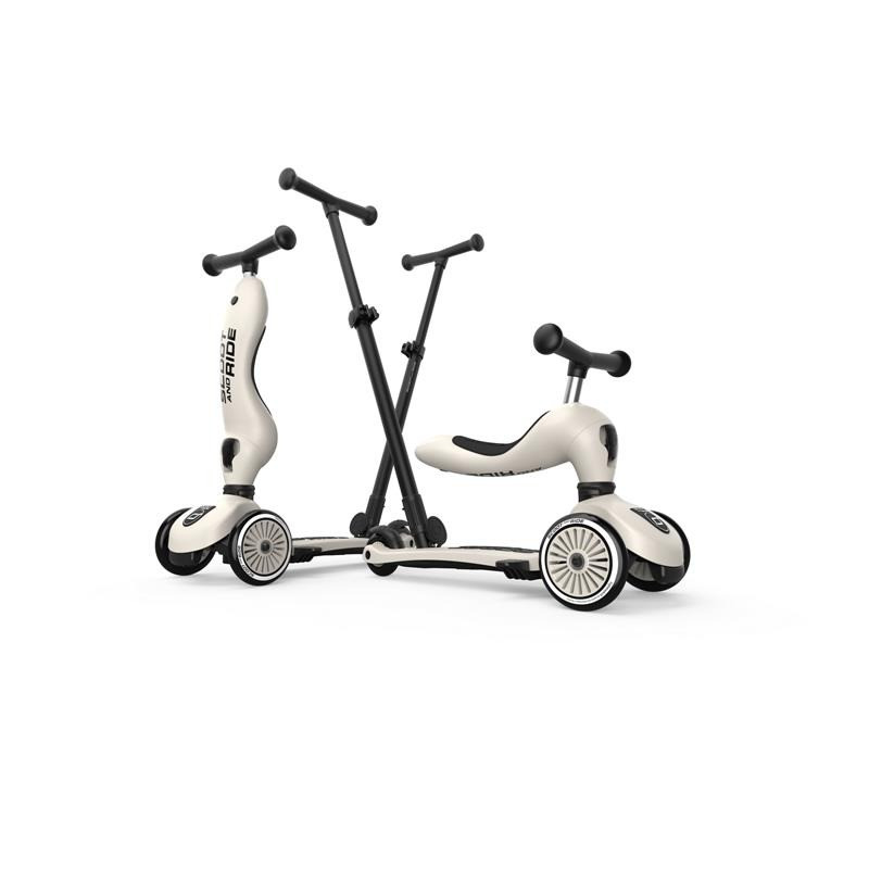 Дитячий триколісний самокат Highwaykick-1 Push and Go Scoot and Ride SR-240527-ASH