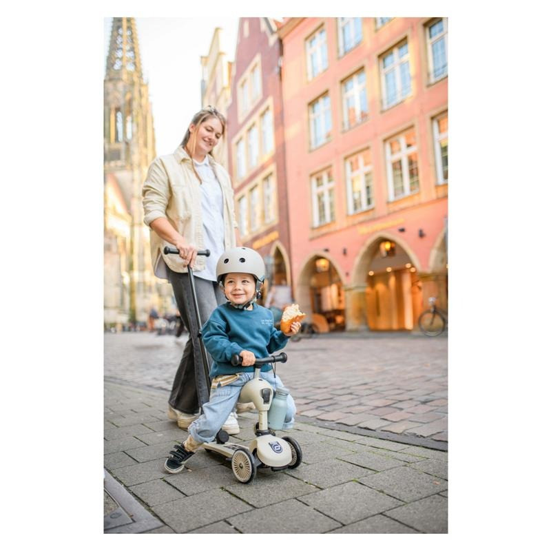 Дитячий триколісний самокат Highwaykick-1 Push and Go Scoot and Ride SR-240527-ASH