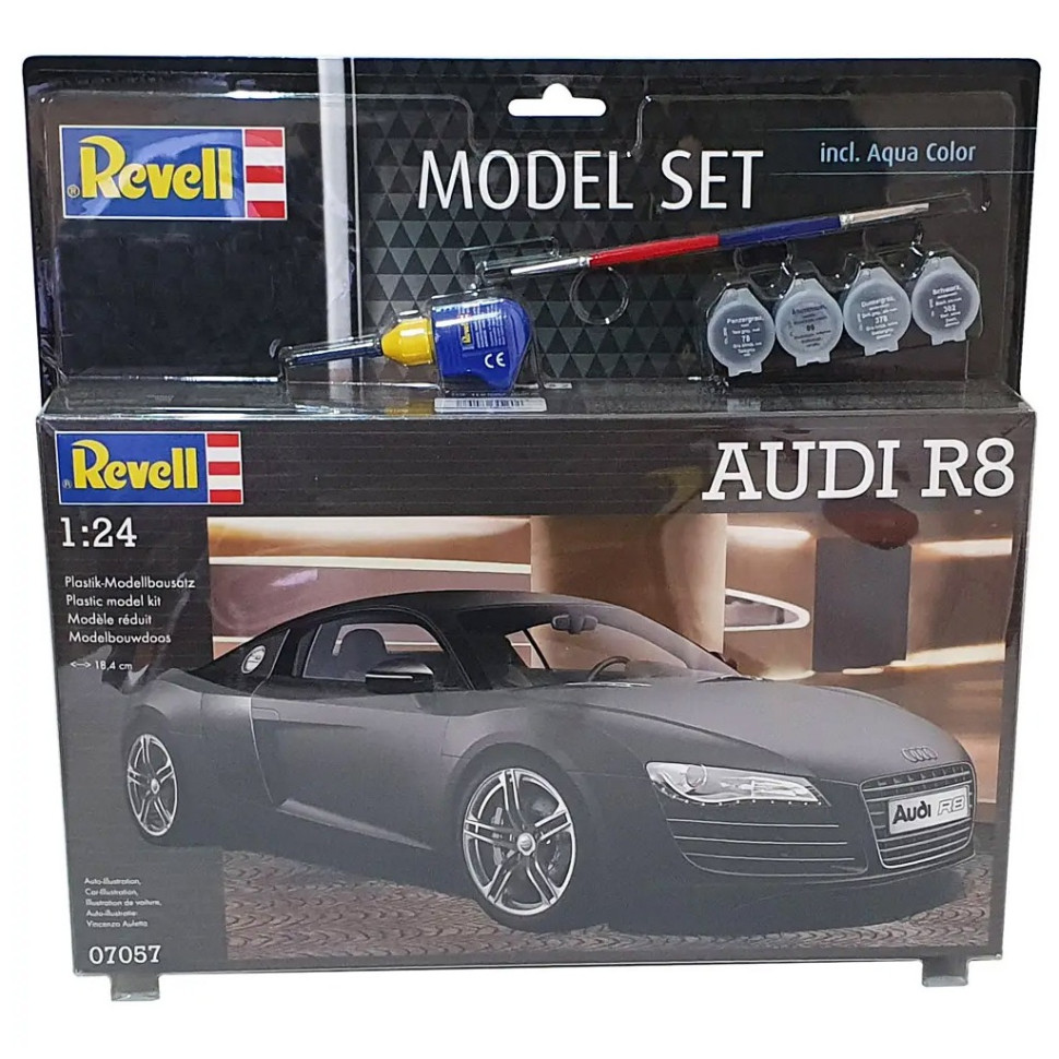 Збірна модель-копія набір Автомобіль Audi R8 Revell RVL-67057 рівень 4, 1:24