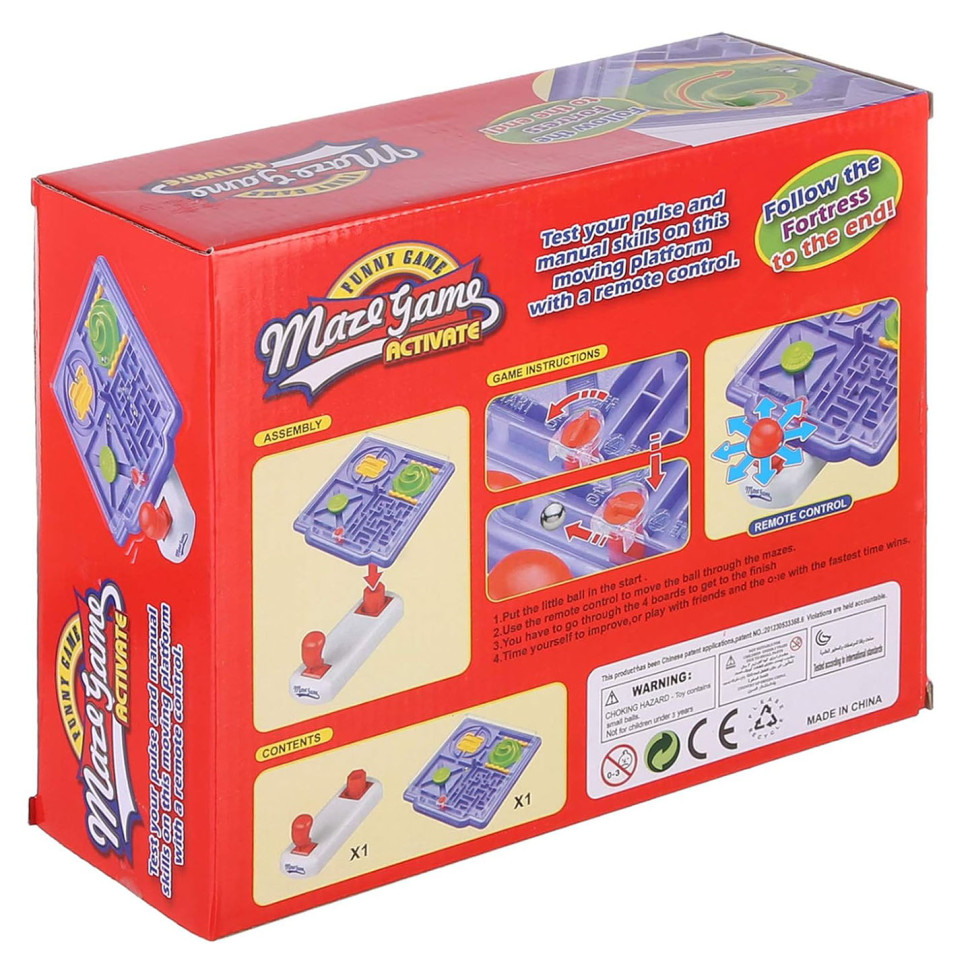 Настільна гра-лабіринт Maze Game Activate Ditiang 88788 на 4 поля