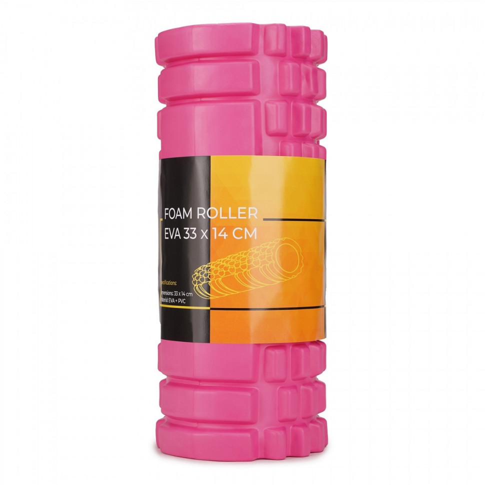 Масажний ролик Cornix XR-0031 EVA 33 x 14 см, Pink