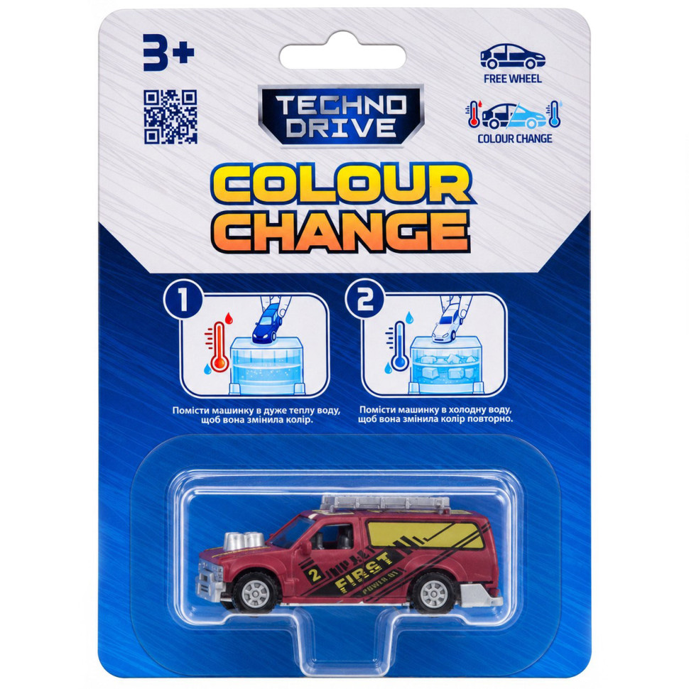 Ігрова мінімодель авто Color Change TechnoDrive SK-X11KS-1 колеса 
