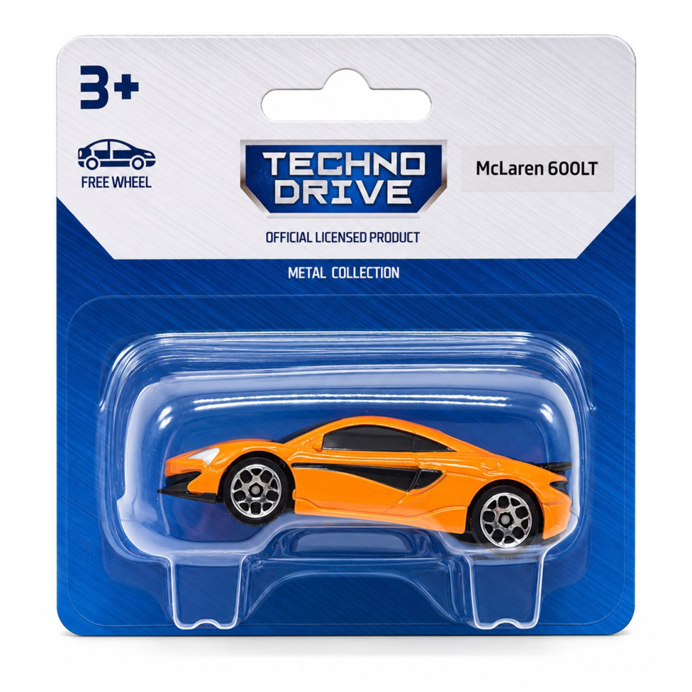Дитяча мінімодель McLaren 600LT TechnoDrive 250438US2-22 серії Street Racers S3