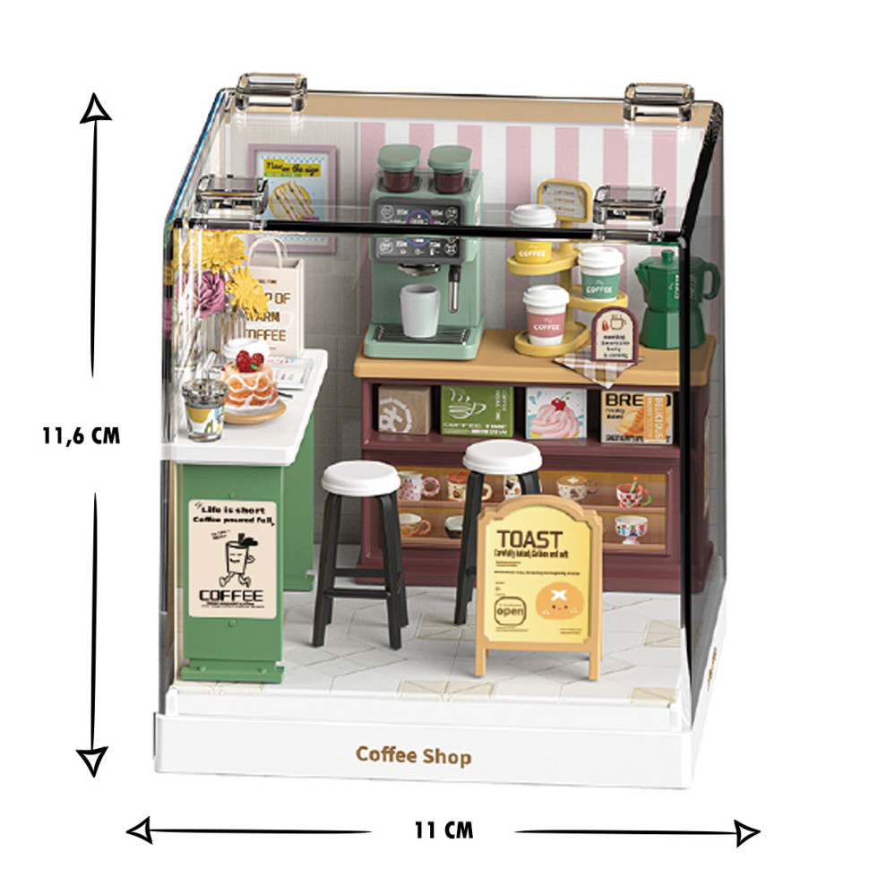 Конструктор-румбокс Кав'ярня Mini House 8034-MH серії 