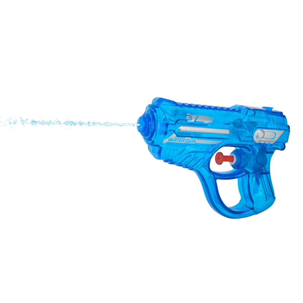 Детский игровой Водный пистолет Bambi 8012WG(Blue) пластик, 12х3х9 см