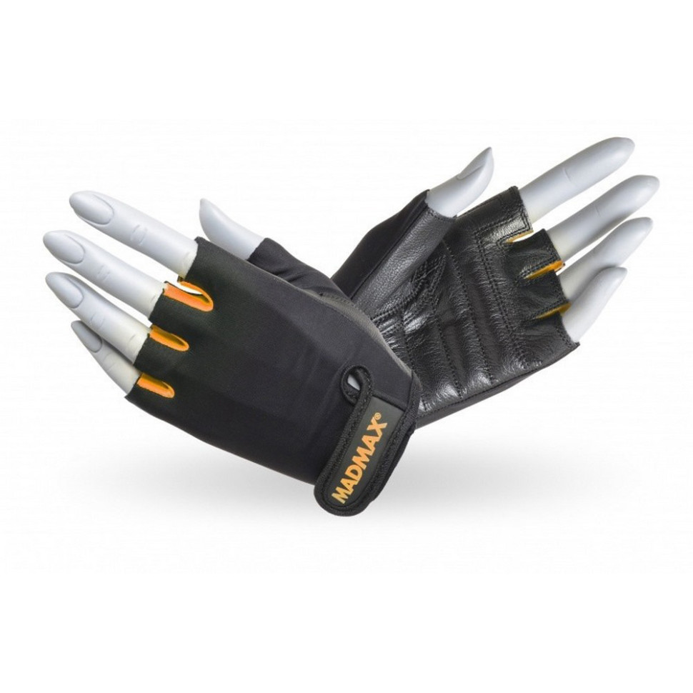 Рукавички для фітнесу Rainbow MadMax MFG-251-ORG_XS, Orange, XS 14,5-16 см