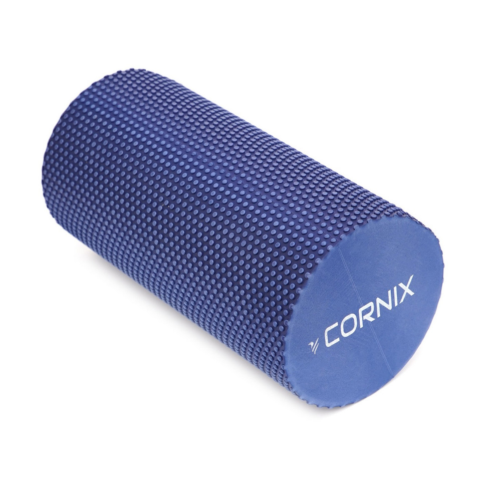Массажный ролик (валик, роллер) Cornix XR-0299 Navy Blue 30 x 15 см
