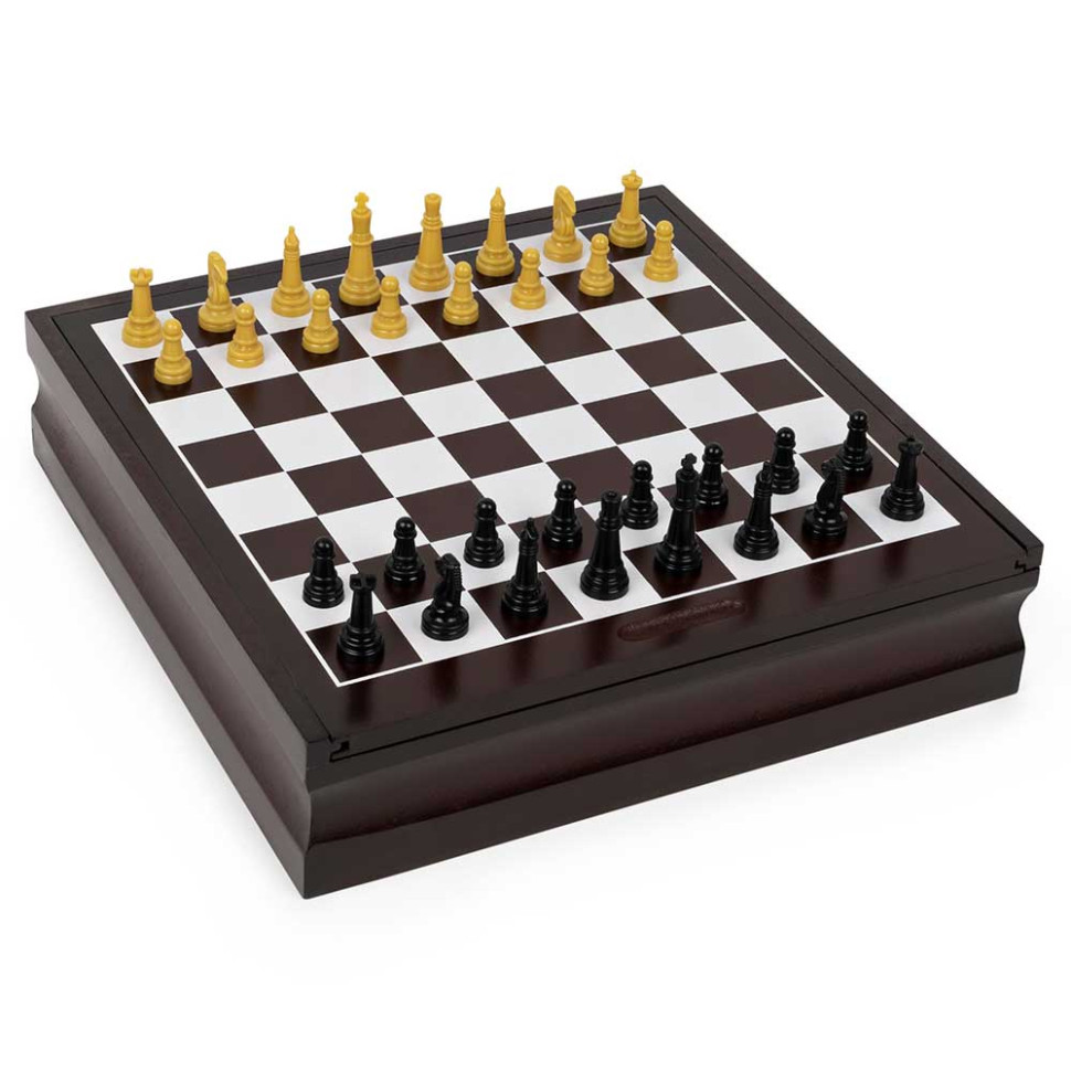 Набір із 10 класичних ігор Spin Master SM98376/6065366 у дерев'яній коробці