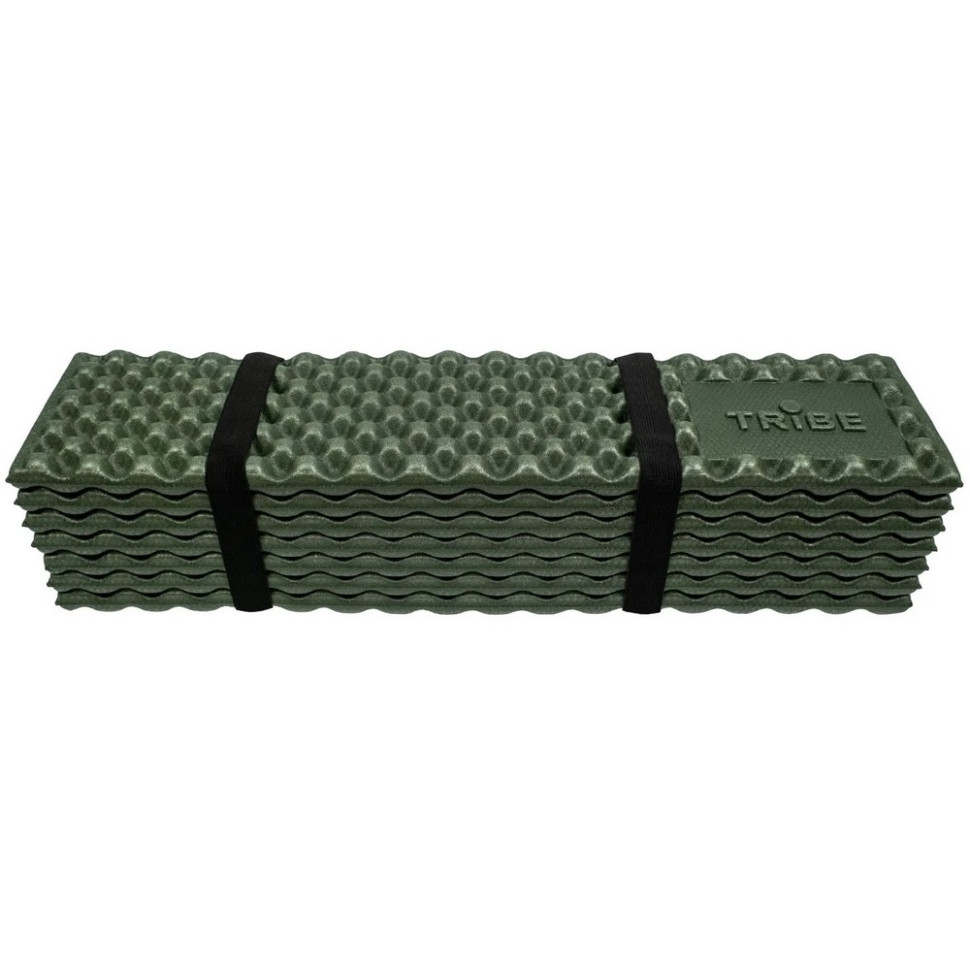 Коврик туристический складной Camper Tribe T-BC-0002-green 195 х 56 х 1,8 см