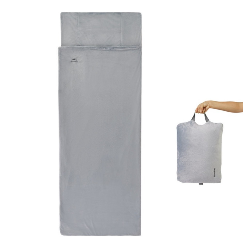 Спальный мешок - подушка CNK2300SD022 Naturehike 6976507667333 светло-серый
