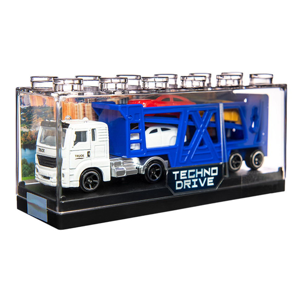 Колекційна автомодель Автоперевізник TechnoDrive 250415CG-3 пластиковий бокс