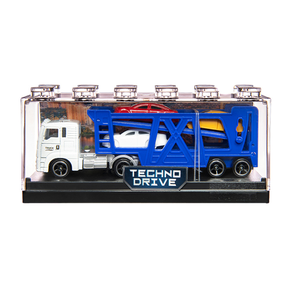 Колекційна автомодель Автоперевізник TechnoDrive 250415CG-3 пластиковий бокс