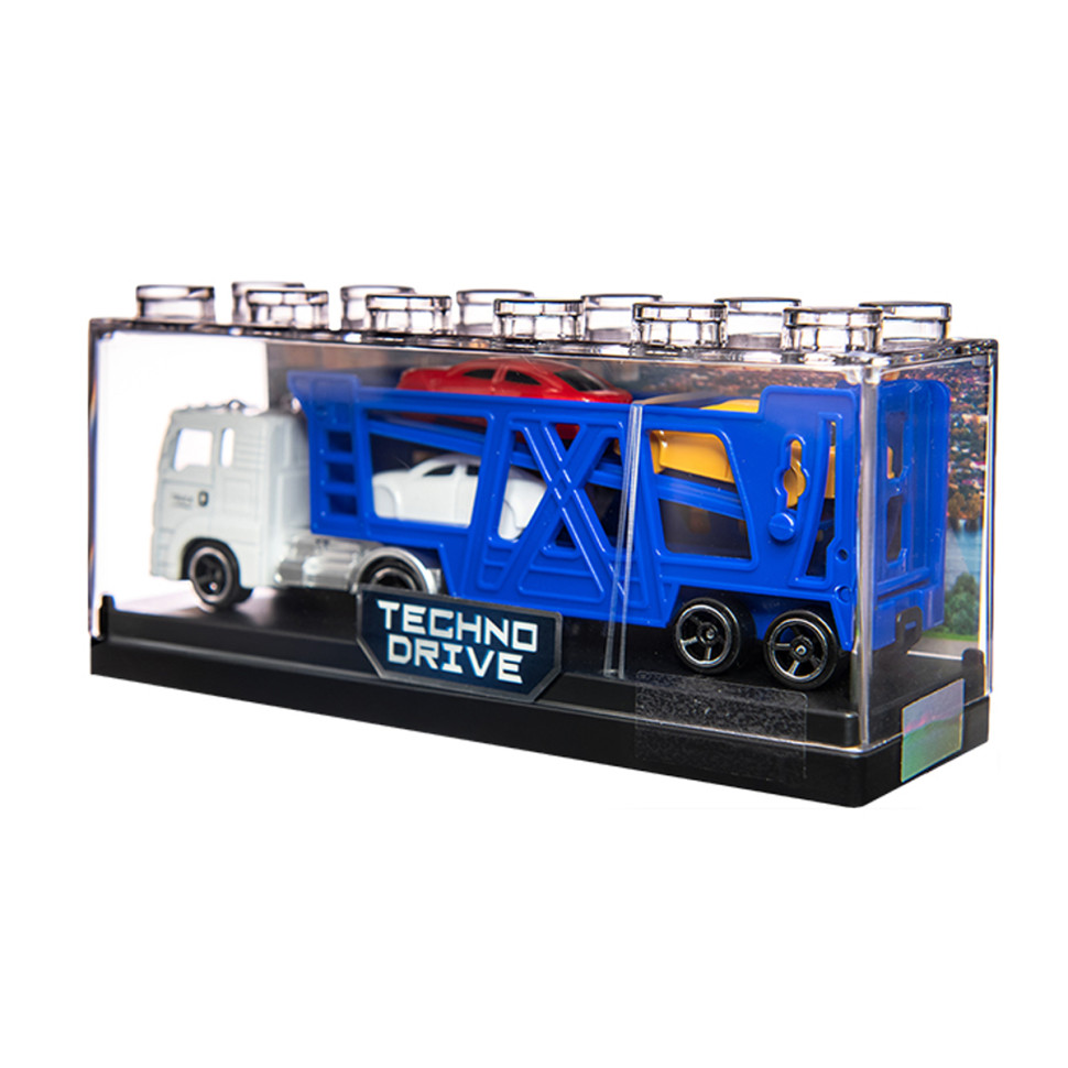 Колекційна автомодель Автоперевізник TechnoDrive 250415CG-3 пластиковий бокс