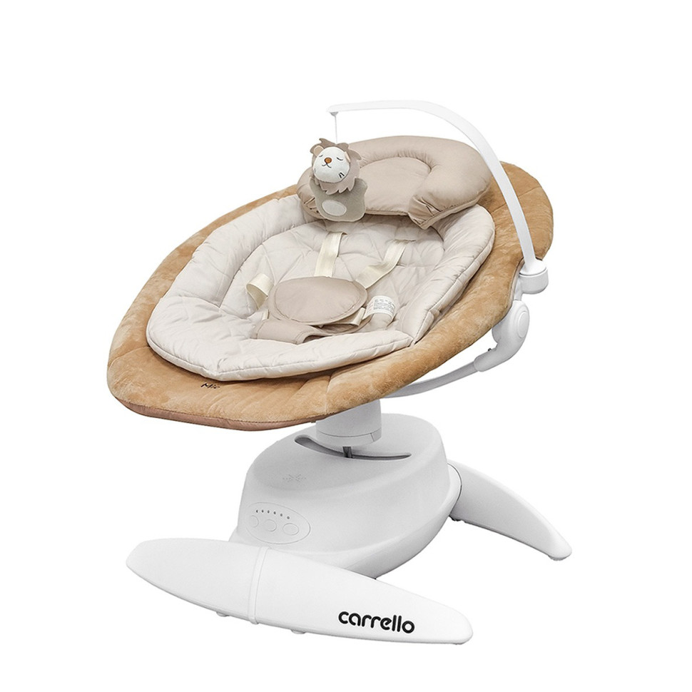 Дитяча люлька-гойдалка Mio Carrello CRL-10308 Linen Beige, до 15 кг