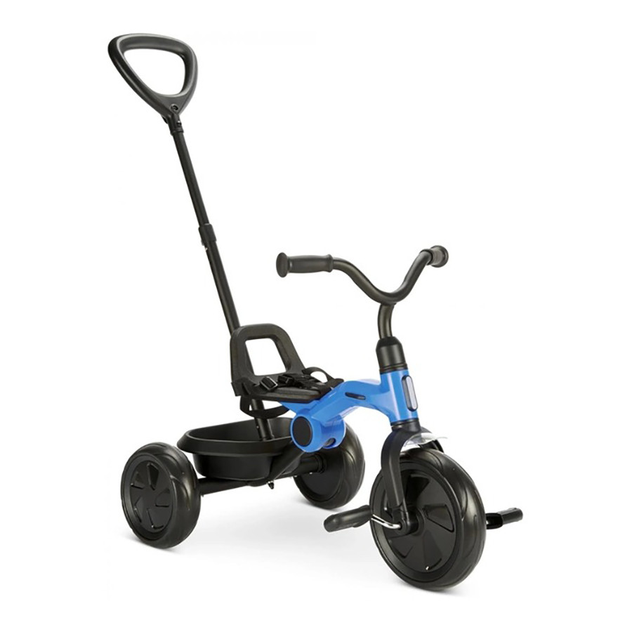 Велосипед триколісний дитячий Qplay T190-2Ant+Blue з батьківською ручкою