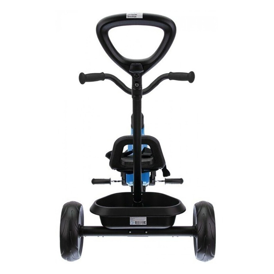 Велосипед триколісний дитячий Qplay T190-2Ant+Blue з батьківською ручкою