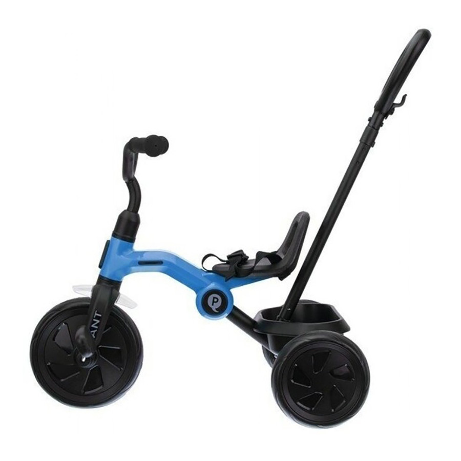 Велосипед триколісний дитячий Qplay T190-2Ant+Blue з батьківською ручкою