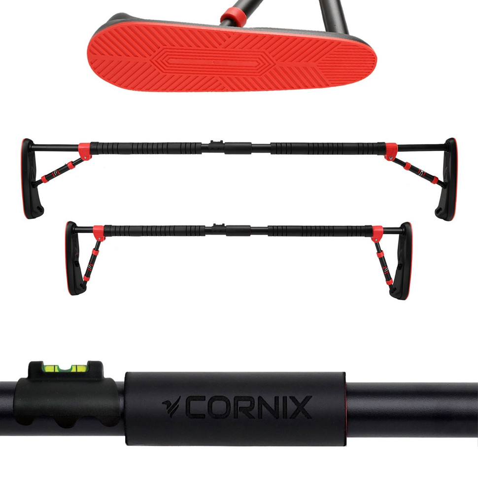 Турник раздвижной Elite Cornix XR-0292 Black/Red, размер 130 х 170 см