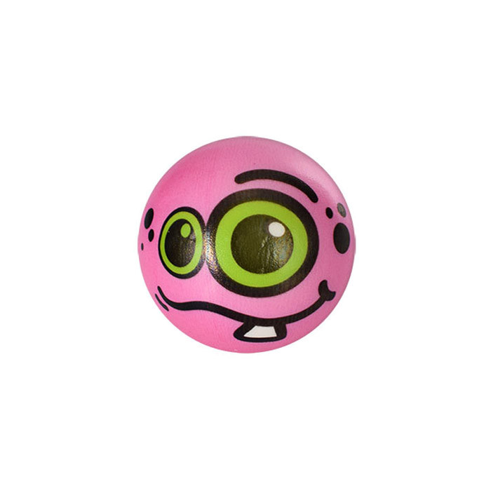 УЦЕНКА!!! Мяч детский фомовый Монстр MS 3438-2(Pink)-UC 7,6 см