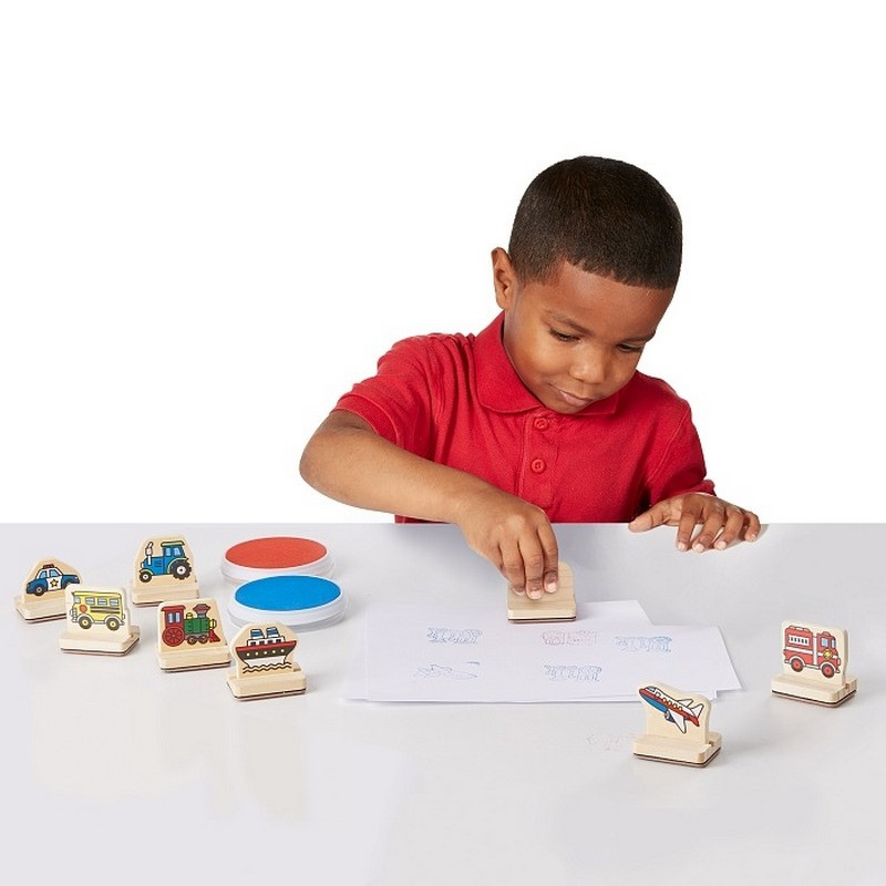 Набір для творчості дерев'янні штампи