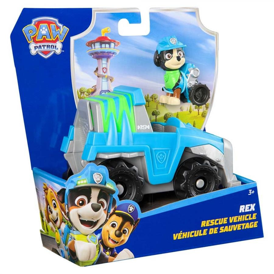 Дитячий базовий рятівний автомобіль з водієм Рекс Paw Patrol SM97237/6071216