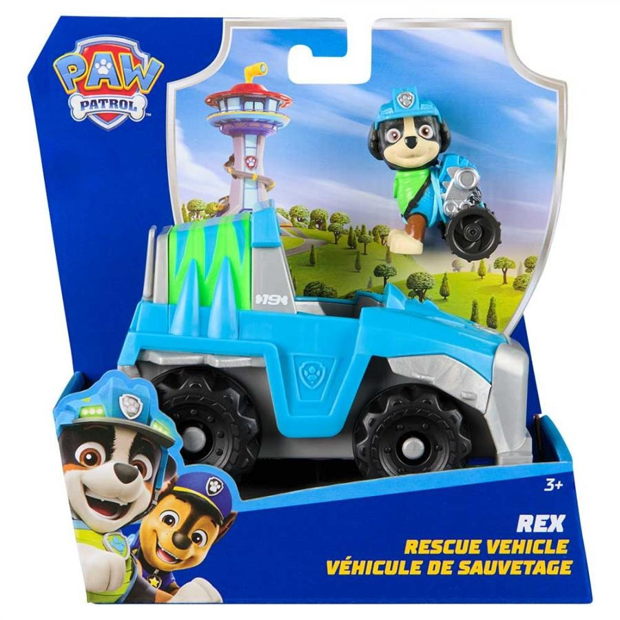 Дитячий базовий рятівний автомобіль з водієм Рекс Paw Patrol SM97237/6071216