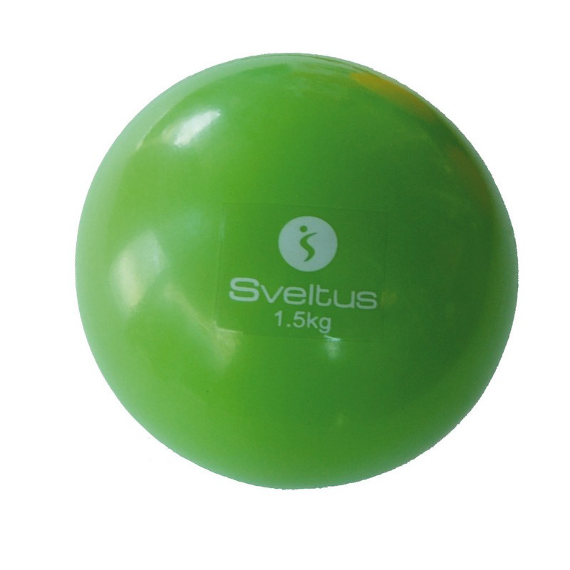 Мяч утяжелитель для фитнеса Sveltus SLTS-0497, 1.5 кг 