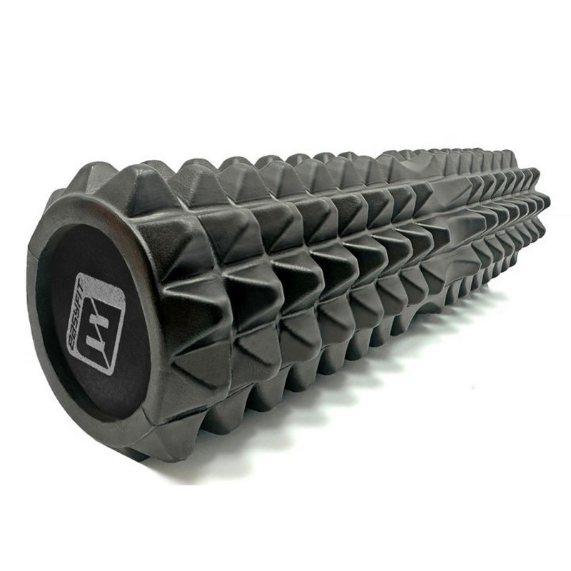 Масажний ролик Solid Grid Roller v.2.2 s EasyFit EF-2053-BK 45 см, чорний