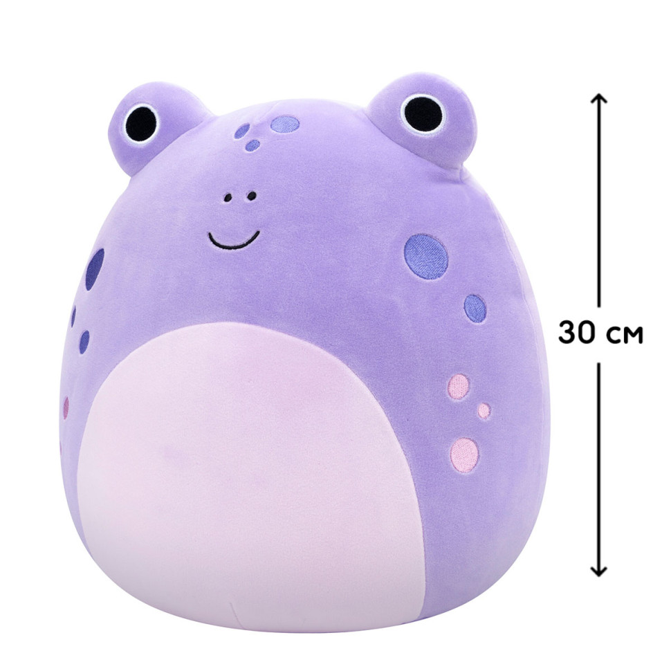 Мягкая игрушка Жабка Наоми Squishmallows SQCR06625, 30 см