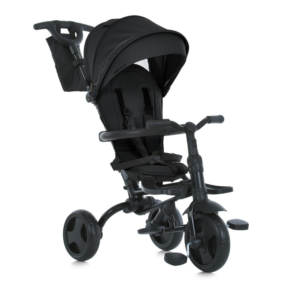 Велосипед дитячий триколісний TurboTrike MT 1055 Black, чорний