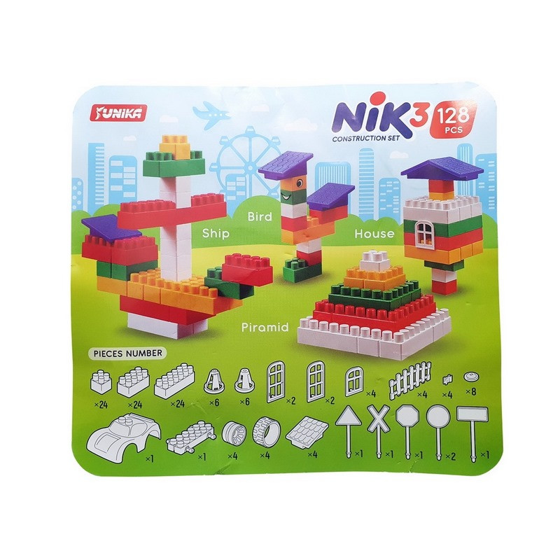 Дитячий конструктор з великими деталями